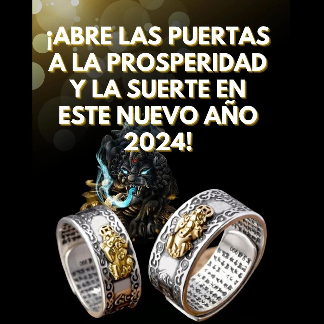 Anillo Buda pixiu de la Prosperidad