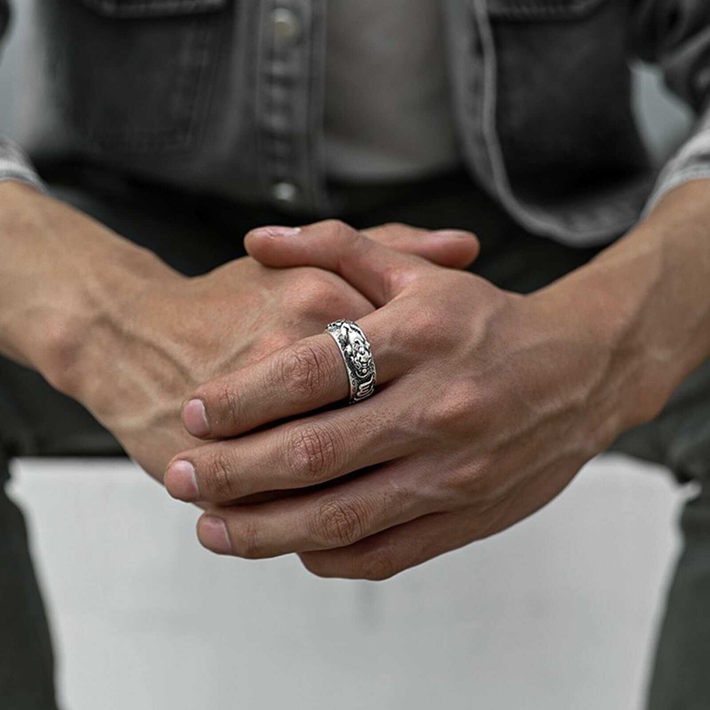 Anillo Buda pixiu de la Prosperidad